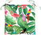 vidaXL - Stoelkussens - 4 - st - 50x50x7 - cm - stof - meerkleurig