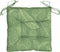 vidaXL - Stoelkussens - 4 - st - bladpatroon - 40x40x7 - cm - stof