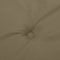 vidaXL - Stoelkussens - 4 - st - hoge - rug - 120x50x4 - cm - stof - gemêleerd - taupe