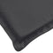 vidaXL - Stoelkussens - 4 - st - hoge - rug - 120x50x4 - cm - stof - gemêleerd - antraciet