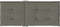 vidaXL - Stoelkussens - 4 - st - hoge - rug - 120x50x4 - cm - stof - donkergrijs