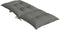 vidaXL - Stoelkussens - 4 - st - hoge - rug - 120x50x7 - cm - stof - donkergrijs