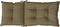 vidaXL - Stoelkussens - 4 - st - hoge - rug - 120x50x7 - cm - stof - gemêleerd - taupe