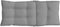 vidaXL - Stoelkussens - 4 - st - hoge - rug - oxford - stof - grijs