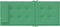 vidaXL - Stoelkussens - 4 - st - hoge - rug - oxford - stof - groen