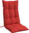 vidaXL - Stoelkussens - 4 - st - hoge - rug - oxford - stof - rood