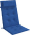 vidaXL - Stoelkussens - 4 - st - hoge - rug - oxford - stof - koningsblauw