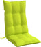 vidaXL - Stoelkussens - 4 - st - hoge - rug - oxford - stof - heldergroen
