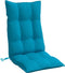 vidaXL - Stoelkussens - 4 - st - hoge - rug - oxford - stof - lichtblauw