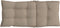 vidaXL - Stoelkussens - 4 - st - hoge - rug - oxford - stof - taupe