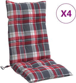 vidaXL-Stoelkussens-4-st-hoge-rug-ruitpatroon-oxford-stof-rood