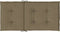 vidaXL - Stoelkussens - 4 - st - lage - rug - 100x50x4 - cm - stof - gemêleerd - taupe