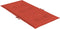 vidaXL - Stoelkussens - 4 - st - lage - rug - 100x50x4 - cm - stof - gemêleerd - rood