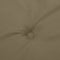 vidaXL - Stoelkussens - 4 - st - lage - rug - 100x50x4 - cm - stof - gemêleerd - taupe