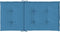 vidaXL - Stoelkussens - 4 - st - lage - rug - 100x50x4 - cm - stof - gemêleerd - blauw