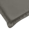 vidaXL - Stoelkussens - 4 - st - lage - rug - 100x50x4 - cm - stof - donkergrijs