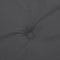 vidaXL - Stoelkussens - 4 - st - lage - rug - 100x50x4 - cm - stof - gemêleerd - antraciet