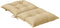 vidaXL - Stoelkussens - 4 - st - lage - rug - 100x50x7 - cm - stof - gemêleerd - beige