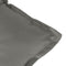 vidaXL - Stoelkussens - 4 - st - lage - rug - 100x50x7 - cm - stof - donkergrijs