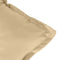 vidaXL - Stoelkussens - 4 - st - lage - rug - 100x50x7 - cm - stof - gemêleerd - beige