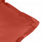 vidaXL - Stoelkussens - 4 - st - lage - rug - 100x50x7 - cm - stof - gemêleerd - rood