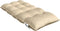 vidaXL - Stoelkussens - 4 - st - lage - rug - oxford - stof - beige