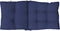 vidaXL - Stoelkussens - 4 - st - lage - rug - oxford - stof - marineblauw