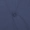 vidaXL - Stoelkussens - 4 - st - lage - rug - stof - marineblauw