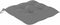 vidaXL - Stoelkussens - 6 - st - 40x40x7 - cm - oxford - stof - grijs