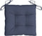 vidaXL - Stoelkussens - 6 - st - 40x40x7 - cm - oxford - stof - marineblauw