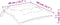 vidaXL - Stoelkussens - 6 - st - 40x40x7 - cm - oxford - stof - wijnrood