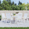 vidaXL - Stoelkussens - 6 - st - 50x50x7 - cm - oxford - stof - crèmewit