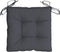 vidaXL - Stoelkussens - 6 - st - 50x50x7 - cm - oxford - stof - antracietkleurig
