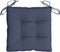 vidaXL - Stoelkussens - 6 - st - 50x50x7 - cm - oxford - stof - marineblauw