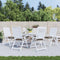 vidaXL - Stoelkussens - 6 - st - 50x50x7 - cm - oxford - stof - taupe