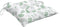 vidaXL - Stoelkussens - 6 - st - 50x50x7 - cm - stof - bladpatroon