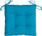 vidaXL - Stoelkussens - 6 - st - 50x50x7 - cm - stof - lichtblauw