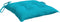 vidaXL - Stoelkussens - 6 - st - 50x50x7 - cm - stof - turquoise