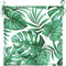 vidaXL - Stoelkussens - 6 - st - bladpatroon - 50x50x3 - cm - stof
