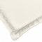 vidaXL - Stoelkussens - 6 - st - hoge - rug - 120x50x4 - cm - stof - gemêleerd - crème