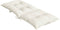 vidaXL - Stoelkussens - 6 - st - hoge - rug - 120x50x7 - cm - stof - gemêleerd - crème