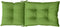 vidaXL - Stoelkussens - 6 - st - hoge - rug - 120x50x7 - cm - stof - gemêleerd - groen