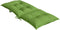 vidaXL - Stoelkussens - 6 - st - hoge - rug - 120x50x7 - cm - stof - gemêleerd - groen