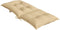 vidaXL - Stoelkussens - 6 - st - hoge - rug - 120x50x7 - cm - stof - gemêleerd - beige