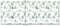 vidaXL - Stoelkussens - 6 - st - hoge - rug - bladpatroon - stof