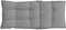 vidaXL - Stoelkussens - 6 - st - hoge - rug - oxford - stof - grijs