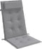 vidaXL - Stoelkussens - 6 - st - hoge - rug - oxford - stof - grijs