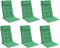 vidaXL - Stoelkussens - 6 - st - hoge - rug - oxford - stof - groen