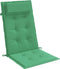 vidaXL - Stoelkussens - 6 - st - hoge - rug - oxford - stof - groen