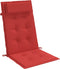 vidaXL - Stoelkussens - 6 - st - hoge - rug - oxford - stof - rood